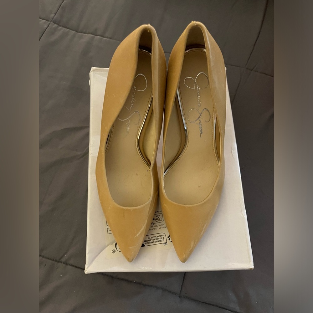 Tan heels